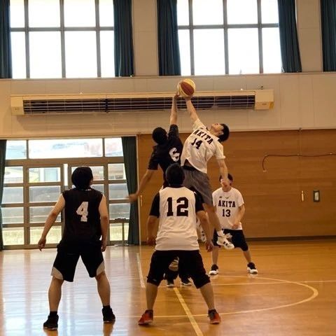 男子バスケットボール試合