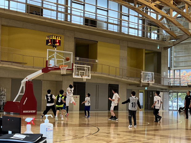 エンジョイクラブ バスケットボール練習