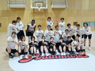 女子バスケットボールチーム